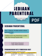 Sediaan Parenteral