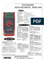 Digital Multi Meter KM 6040