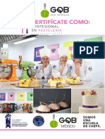 Brochure Pasteleria Profesional