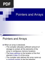 Lect 18 Pointers Arrays Structures