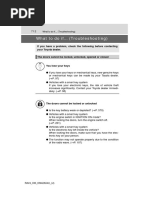 Toyota Troubleshooting