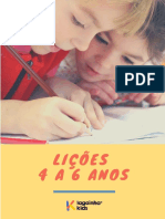 Licoes Julho 4 - 6 Anos