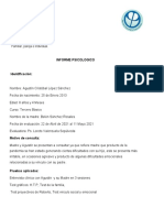 Informe Psicologico Agustin Lopez Sanchez