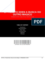 O Projeto Eden A Busca Do Outro Magico Opeabdom Aws Compress