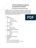 Guía de Elaboración - Proyecto de Titulación