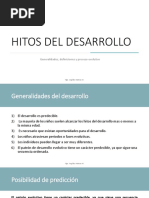 Hitos Del Desarrollo