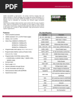 Product Sheet Ddr3 So Dimm