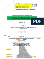 Taller - Diseño Estructural Del Aliviadero de Demasías