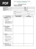 Nursing Assessment Ii Gordon's Assessment: Maternal and Child Nursing