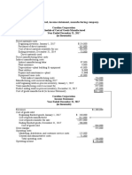 Solution 2-38 Cost of Goods Manufactured, Income Statement, Manufacturing Company