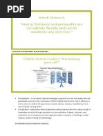 Lesson 5: Enculturation and Socializaion