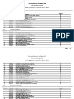 Listas de Classificacao Final