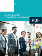 Job Evaluation: Foundations and Applications