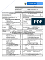 Formulario Unico Nacional 2020 Minvivienda