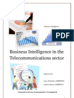 BI in The Telecomm Industry