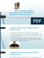 UFCD 3427 - Receção Hoteleira - Atividades Técnico-Administrativas