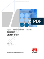 Quick Start: Espace Iad101H/102H/104H Integrated Access Device V300R001C04