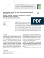 2018 Nanodiamonds Synthesis Argon Ethanol