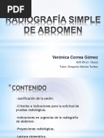 Radiografia Simple de Abdomen