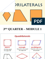 3RD Quarter - Module 1 Quadrilaterals