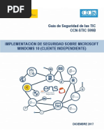 CCN-STIC-599B Anexo A Seguridad en Windows 10 Independiente - ENS