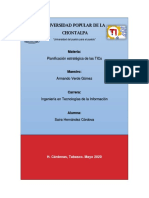 La Planificación Estrategica de Las TIC