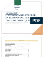 TAXONOMIA DEL FOLCLOR LA JAGUA DE IBIRICO Vega - Diaz - Reyes