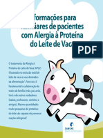 Cartilha - Informações para Familiares de Pacientes APLV