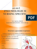 Curs nr.1 Pneumologie Si Nursing Specific: Prof. Marinica ENACHE Şcoala Postliceală Sanitară Gr. Ghica Vodă Iaşi