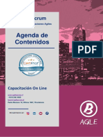 Agenda de Contenidos: Agile Scrum