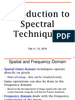 Spectral Techniques