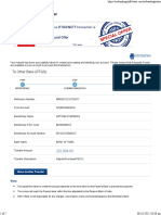 Third Party Funds Transfer: To Other Bank (RTGS)