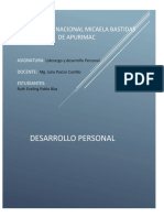 Desarrollo Personal y Bienestar