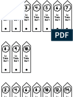 Abanico Tablas de Multiplicar Castellano