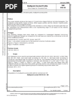Multipoint Socket Profile VW 010 43: Konzernnorm