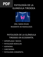 Patología de La Glándula Tiroidea