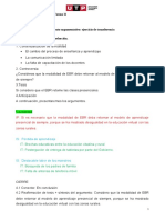 S09. y S10 - Ejercicio de Transferencia - El Texto Argumentativo - Formato