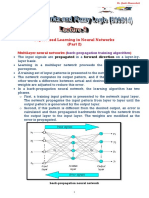 Lecture 9 - Supervised Learning in ANN - (Part 2) New