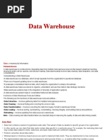 Data Warehouse Concepts