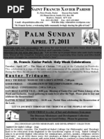 Palm Sunday 2011