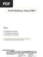 Perfil Biofísico Fetal (PBF)