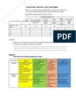 OS - ACTIVITY 1 Opportunity Seeking, A Self Assessment