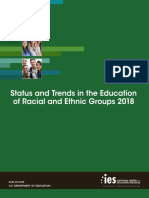 Status and Trends in The Education of Racial and Ethnic Groups 2018