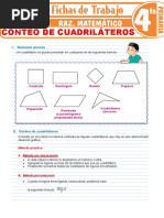 Conteo de Cuadriláteros para Cuarto Grado de Primaria