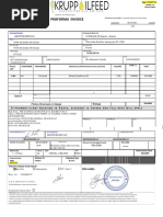 Proforma Invoice: Price $ /MT Container Packaging D, S I, Total / L Total