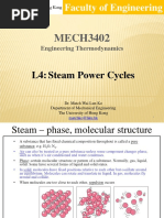 L4 Steam Power Cycles