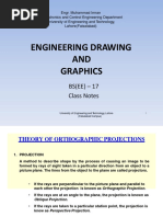 Engineering Drawing AND Graphics: BS (EE) - 17 Class Notes