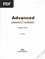 Advanced Grammar and Vocabulary Mark Skipper Student's Book - Text