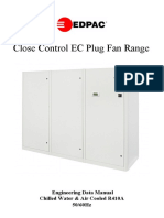 Close Control EC Plug Fan Range: Engineering Data Manual Chilled Water & Air Cooled R410A 50/60Hz