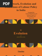 Framework, Evolution and Dimensions of Labour Policy in India